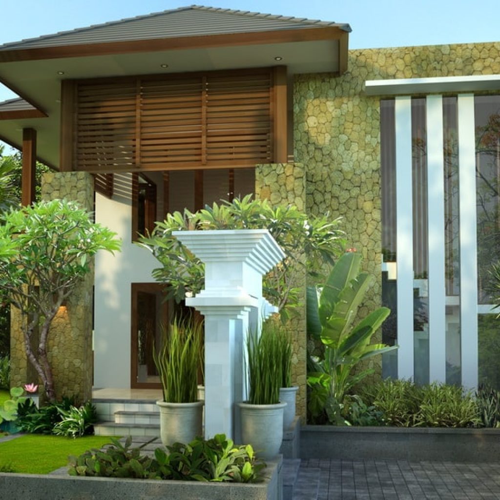 Model Teras Rumah Minimalis Batu Alam Paling Istimewa