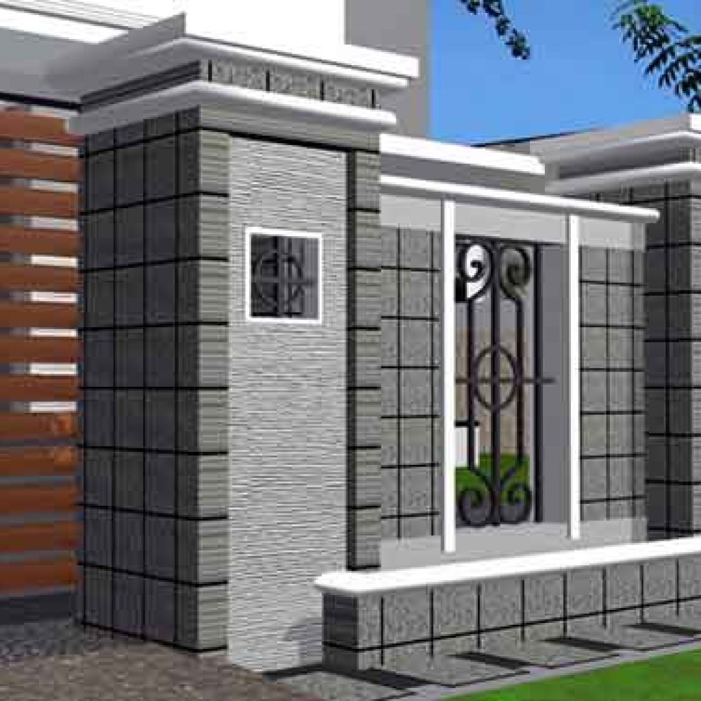 Ini Dia Model Pagar Rumah Minimalis Dengan Batu Alam Terbaik