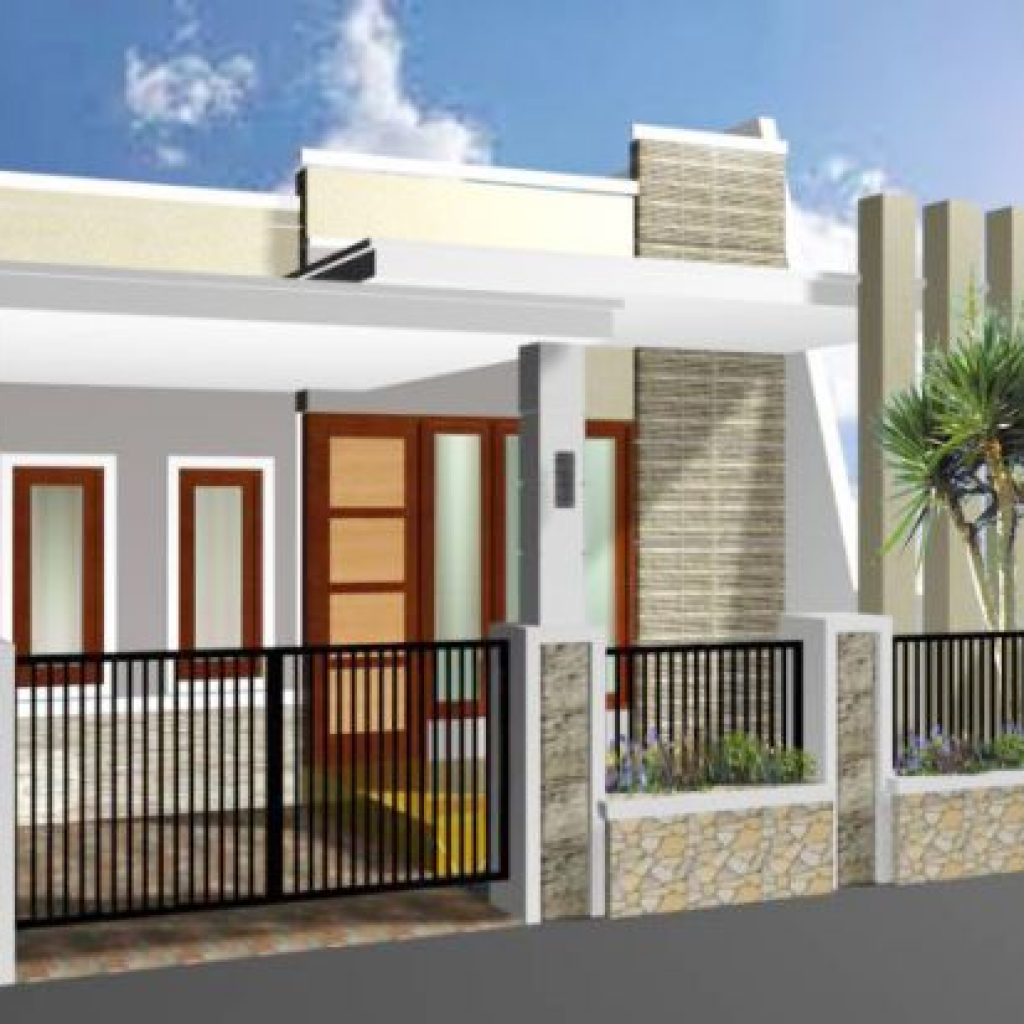 Ini Dia Model Pagar Rumah Minimalis Dengan Batu Alam Terbaik