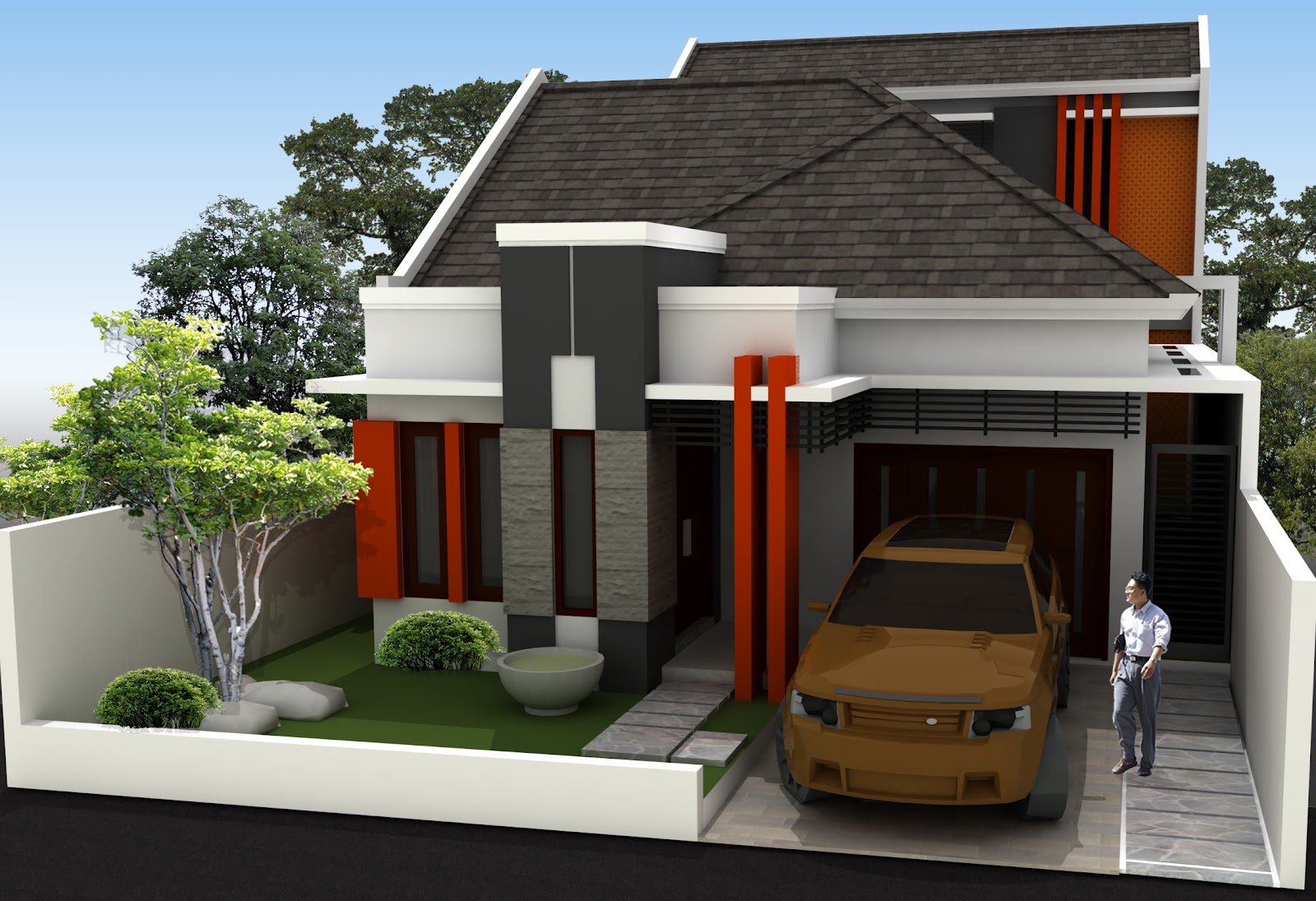 Contoh Model Rumah Minimalis Terbaru 7 Desain Rumah Minimalis