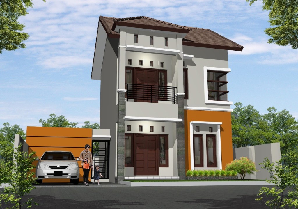 38 Rumah Minimalis 2 Lantai Modern 2020 Ide Instimewa