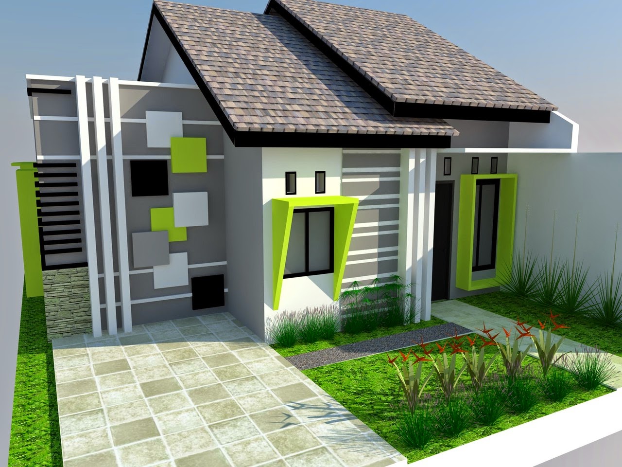 Model Rumah Sederhana Tapi Kelihatan Mewah