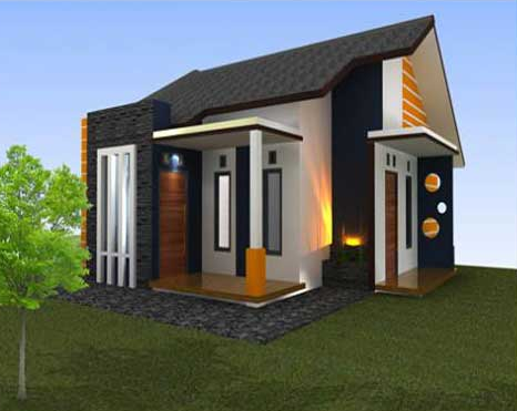 10 Bentuk Rumah Sederhana Ukuran 6x9 Unik Desain Rumah Minimalis