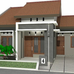 model rumah sederhana di kampung