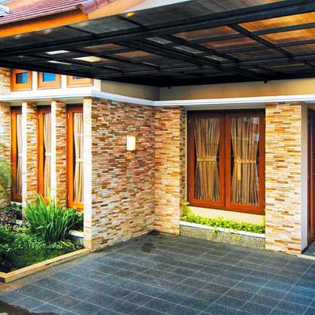 10 Model Teras Rumah Masa Kini Modern Paling Popular