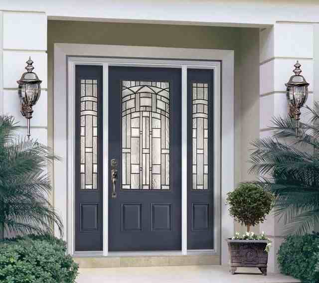 Pintu Rumah Minimalis 2 Pintu Besar Kecil