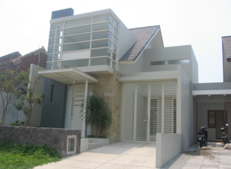 42 Gambar Tampak Depan Rumah Minimalis Lebar 10 Meter