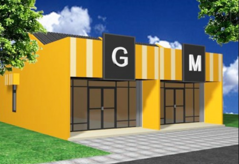 Model Ruko Minimalis 1 Lantai Tampak Depan 15 Desain