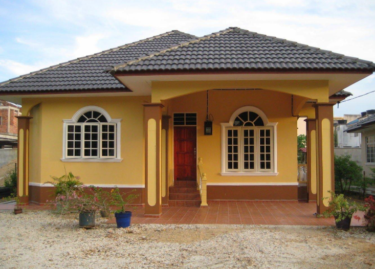 rumah minimalis pedesaan