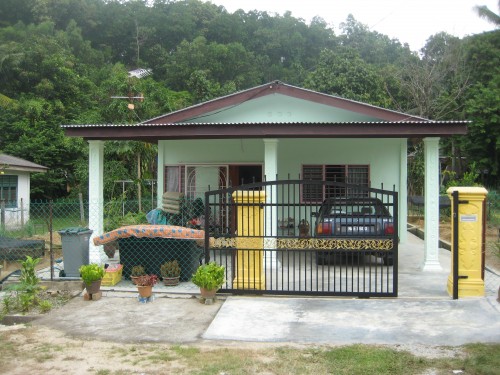 Pagar Rumah Kampung Desainrumahid com